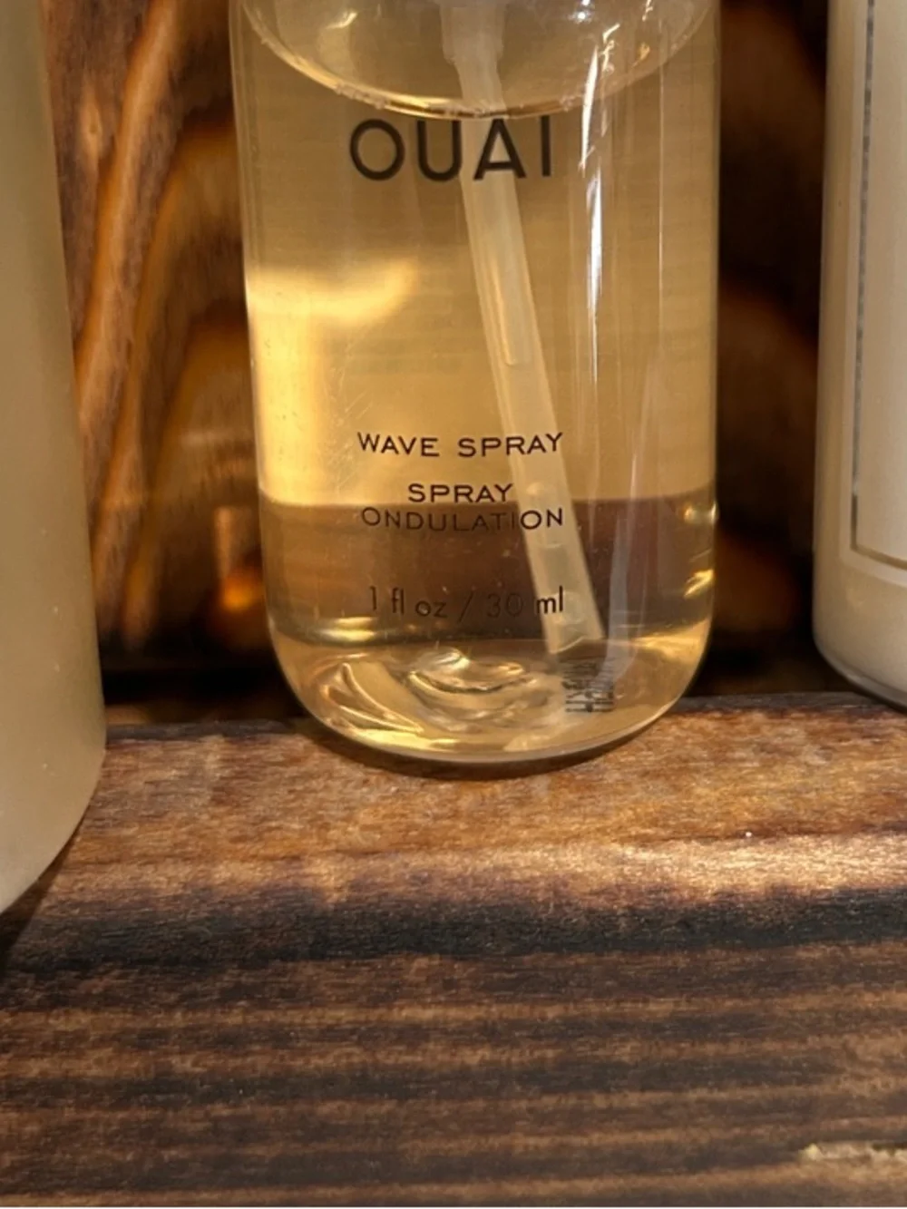 OUAI Body Cleanser with Clear and White Travel Treatments